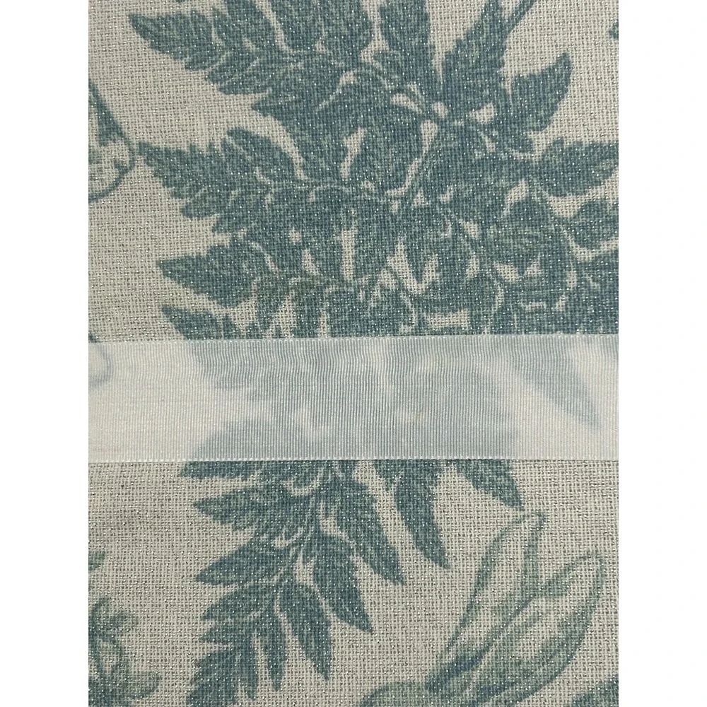 Rachel Zoe Easter Spring Farmhouse French‎ Country Oblong Tablecloth Metallic